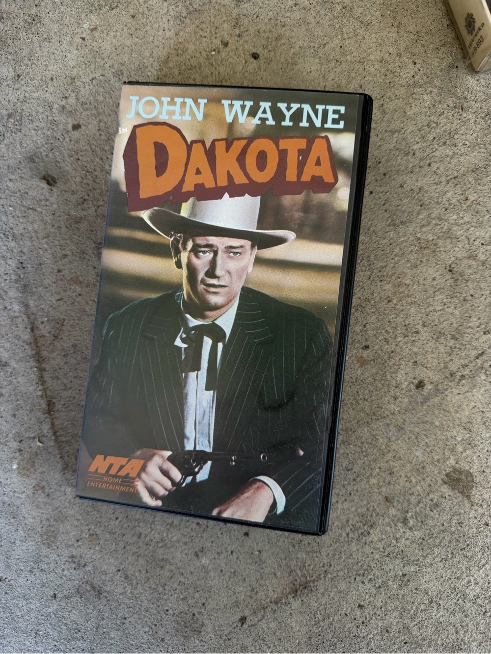 John Wayne VHS bundle - Dakota, Flying Tigers and Dark Commando